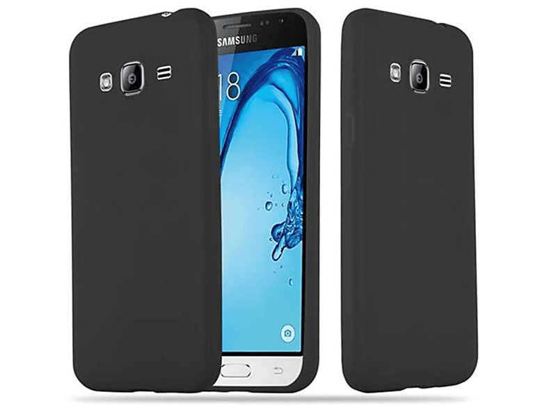 SCHWARZ im Style, Samsung, Backcover, TPU J3 Hülle CANDY 2015, Candy Galaxy CADORABO