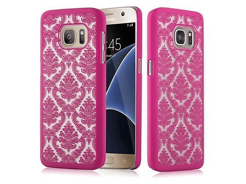 S7, PINK Backcover, Galaxy CADORABO Samsung, Hülle,