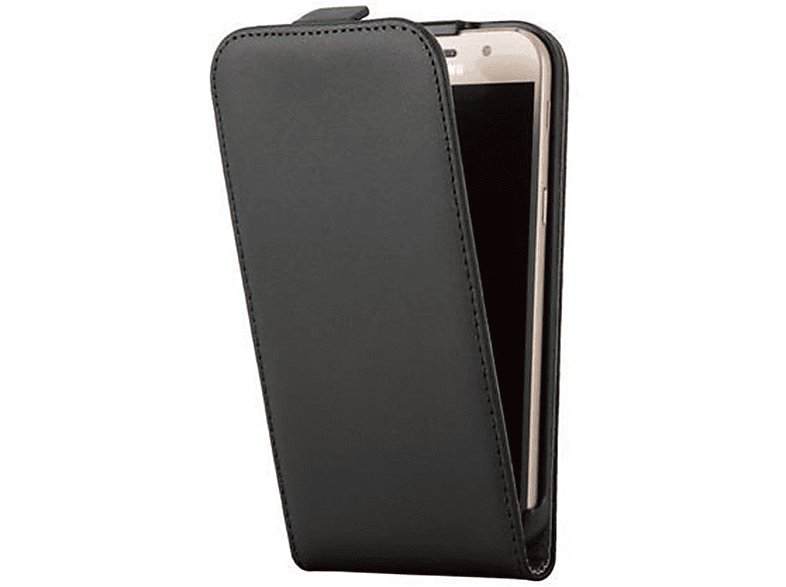 CADORABO Handyhülle A3 Flip Cover, im SCHWARZ Flip Style, Samsung, Galaxy KAVIAR 2017
