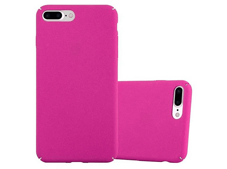CADORABO Hülle im Hard 8 PLUS, 7 FROSTY iPhone Style, Case Backcover, / 7S Apple, PLUS PINK PLUS / Frosty