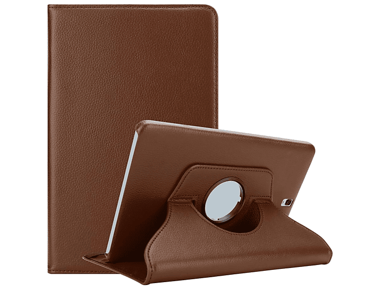 CADORABO Tablet Hülle im Book Style, Bookcover, Samsung, Galaxy Tab S3 (9.7 Zoll), PILZ BRAUN