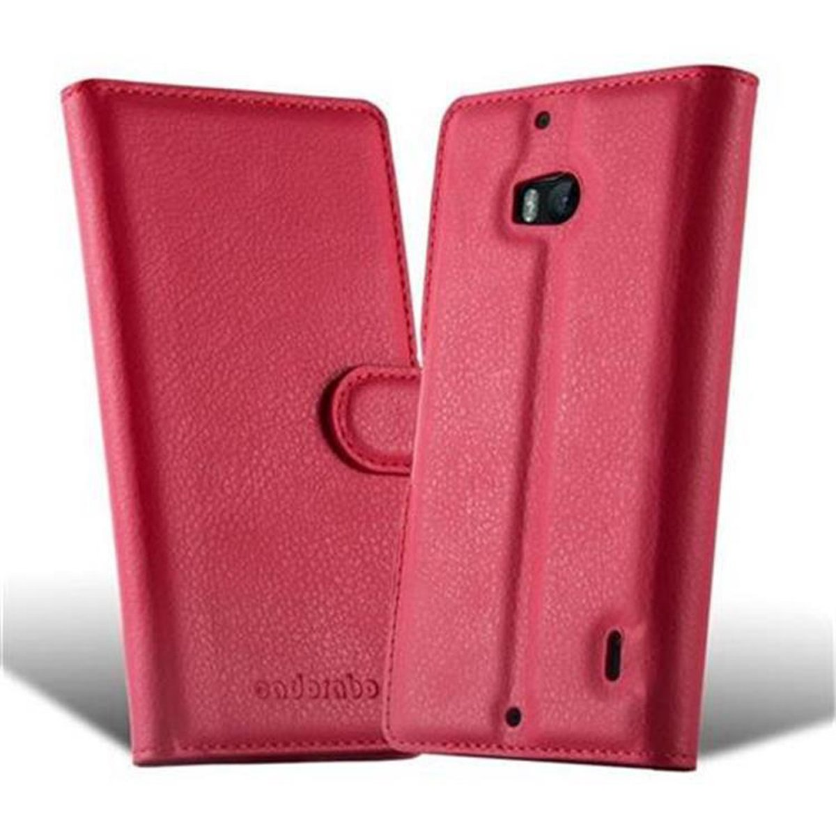 KARMIN Lumia Bookcover, CADORABO Nokia, ROT Book Standfunktion, 930, Hülle 929 /