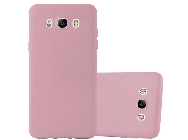 CADORABO Hülle im TPU Style, 2016, Candy Samsung, ROSA Backcover, Galaxy J7 CANDY