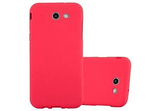 carcasa de móvil Funda flexible para móvil - Carcasa de TPU Silicona ultrafina;CADORABO, Samsung, Galaxy J3 2017 US Version, frost rojo