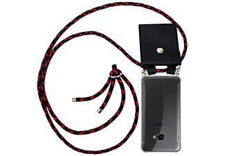 carcasa de móvil Funda flexible para móvil - Carcasa de TPU Silicona ultrafina;CADORABO, Samsung, Galaxy XCover 4, negro rojo