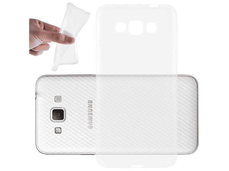 Ultra GRAND VOLL Samsung, Schutzhülle, CADORABO Galaxy Backcover, TPU TRANSPARENT Slim AIR 3,