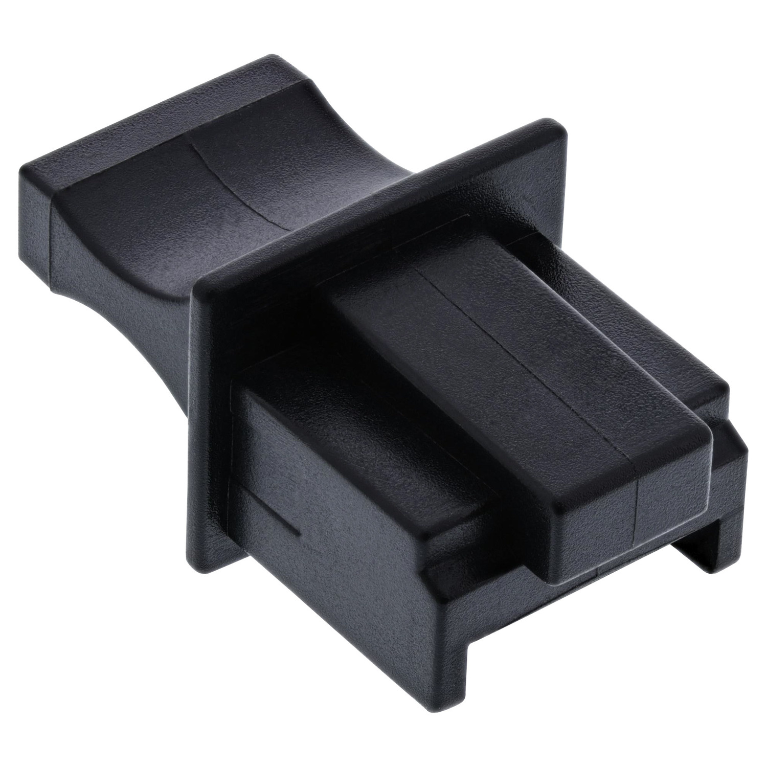 Staubschutz Farbe: INLINE schwarz, für / 100er Pack Buchse, InLine® Staubschutz, RJ45