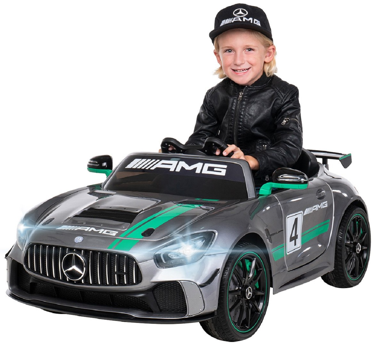 Mercedes GT4 ACTIONBIKES MOTORS Sport AMG Elektroauto Edition