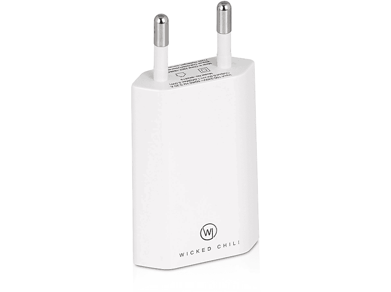 Wicked Chili USB-C Textilkabel (1m) – Dual USB-C, 60W PD 3.0 Schnellladung, Für IPhone, IPad, Samsung, Laptop & Mehr