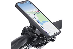 WICKED CHILI Tour Case wasserdichte Fahrradhalterung für Apple iPhone 11 Pro  Max Fahrrad / Motorrad Handy Halterung, schwarz