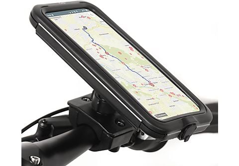 WICKED CHILI Tour Case Universal Handy Fahrradhalterung wasserdicht für  Smartphone 5,0 - 6,7 Zoll (360 Grad) Fahrrad / Motorrad Handy Halterung,  schwarz