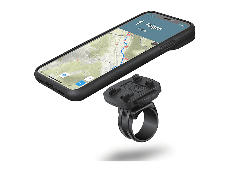 Wicked Chili QuickMOUNT Fahrradhalterung Für IPhone X/XS – Mit Case, 360° Drehbar, Für Lenker 22-32 Mm