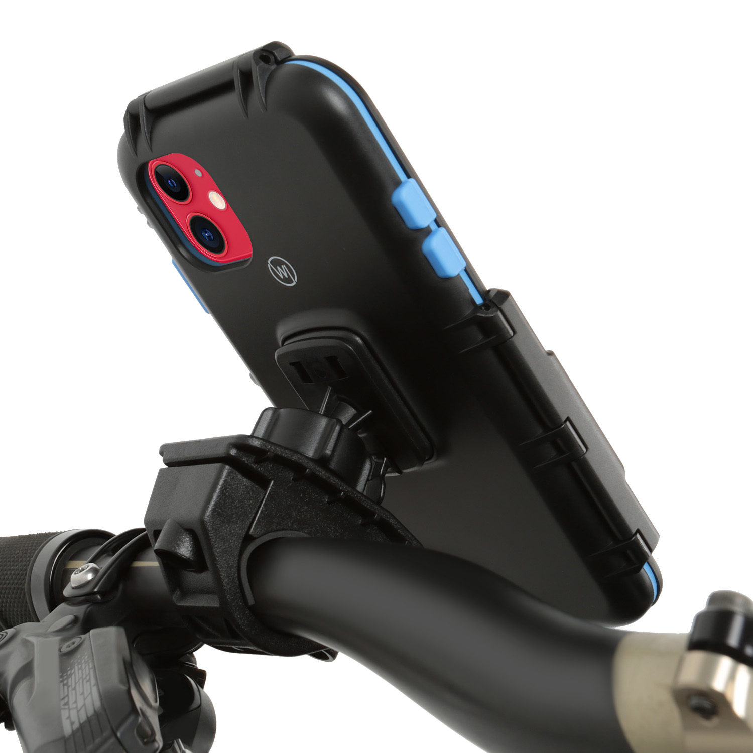WICKED CHILI Tour Case 11 wasserdichte für Fahrradhalterung Apple Halterung, iPhone Motorrad Fahrrad / Handy schwarz
