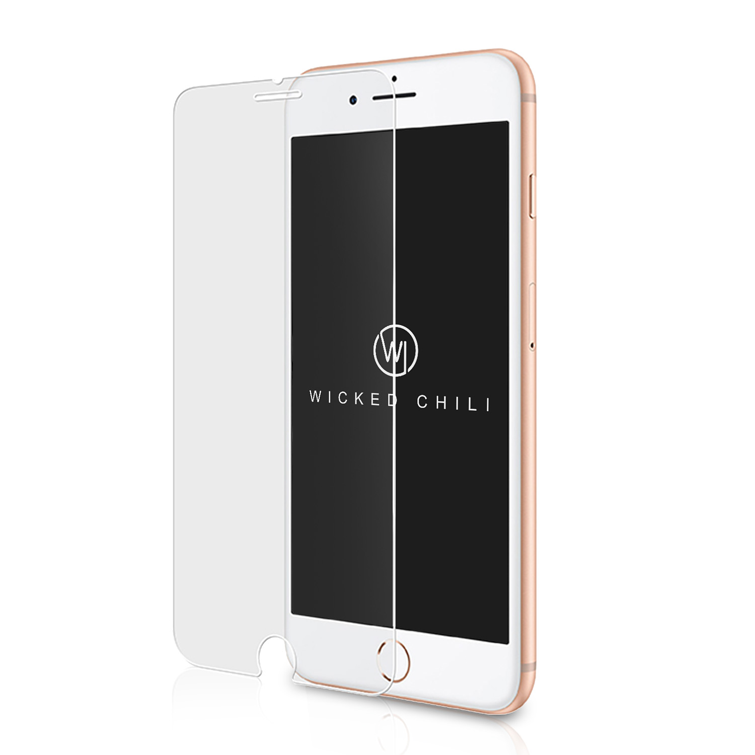 WICKED CHILI 2X Easy-In 6S) 8, 7, 6, iPhone Apple iPhone iPhone Schutzglas(für iPhone