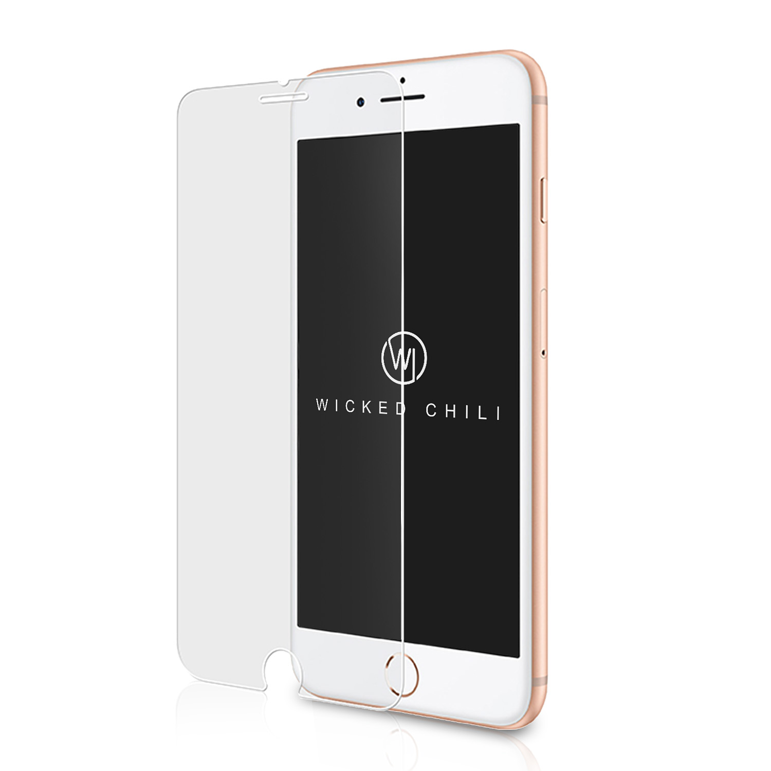 WICKED CHILI 2X Easy-In 7, iPhone 6S) iPhone iPhone 6, 8, Apple iPhone Schutzglas(für