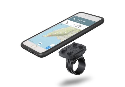 WICKED CHILI QuickMOUNT Fahrradhalterung / Motorradhalterung Set für Apple  iPhone 6+ / 6S+ Plus Fahrrad / Motorrad Handy Halterung, schwarz