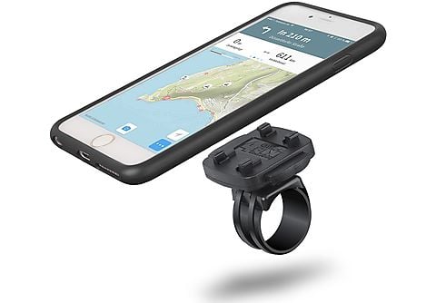 WICKED CHILI QuickMOUNT Fahrradhalterung / Motorradhalterung Set für Apple  iPhone 6+ / 6S+ Plus Fahrrad / Motorrad Handy Halterung, schwarz