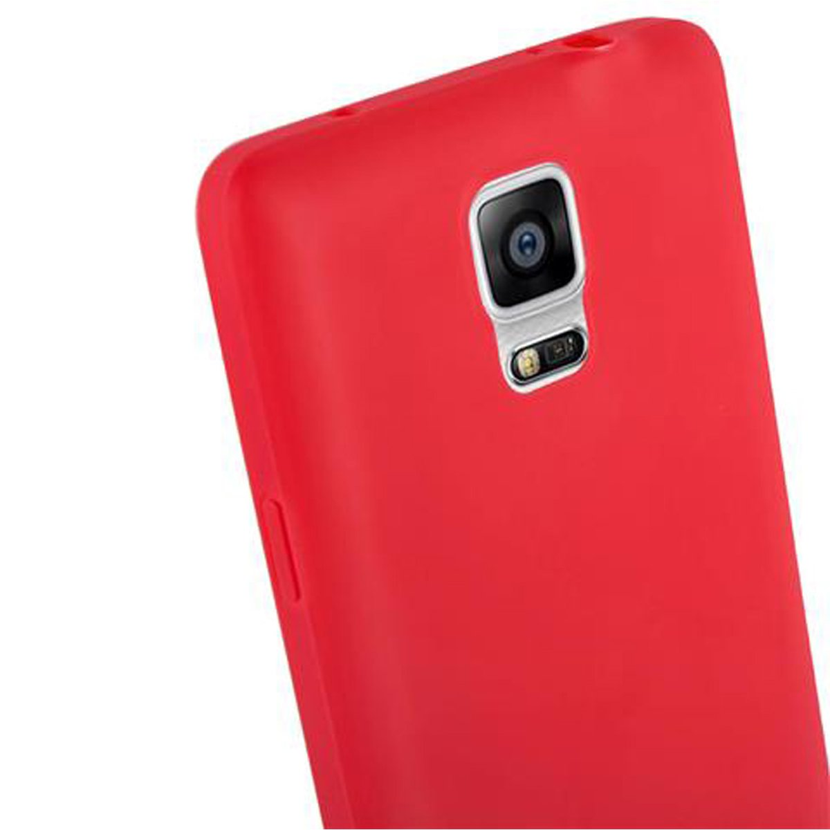 Style, NOTE Backcover, CADORABO Candy Hülle 4, Samsung, im TPU Galaxy ROT CANDY
