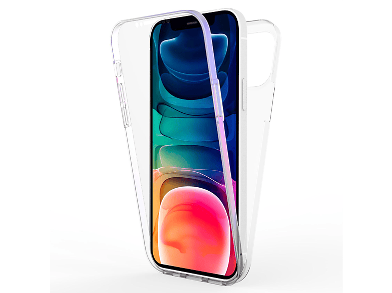 NALIA 360° Handyhülle Für Huawei Mate 10 Pro – Vollschutz, Transparent | Mit Displayschutz Und Silikon-Bumper