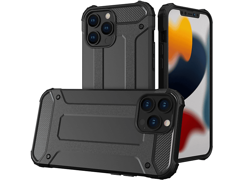 COFI Hybrid Armor Mini, Backcover, Schwarz 13 iPhone Case, Apple