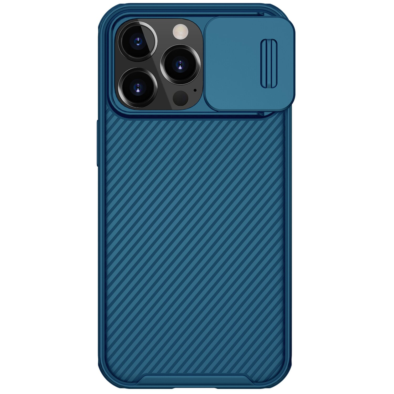 COFI CamShield Case, Backcover, Apple, iPhone 13 Pro, Blau