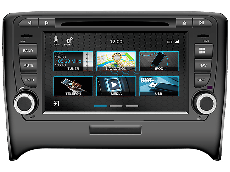 DYNAVIN N7-TT Audi Navigation Autoradio 2 DIN (Doppel-DIN)