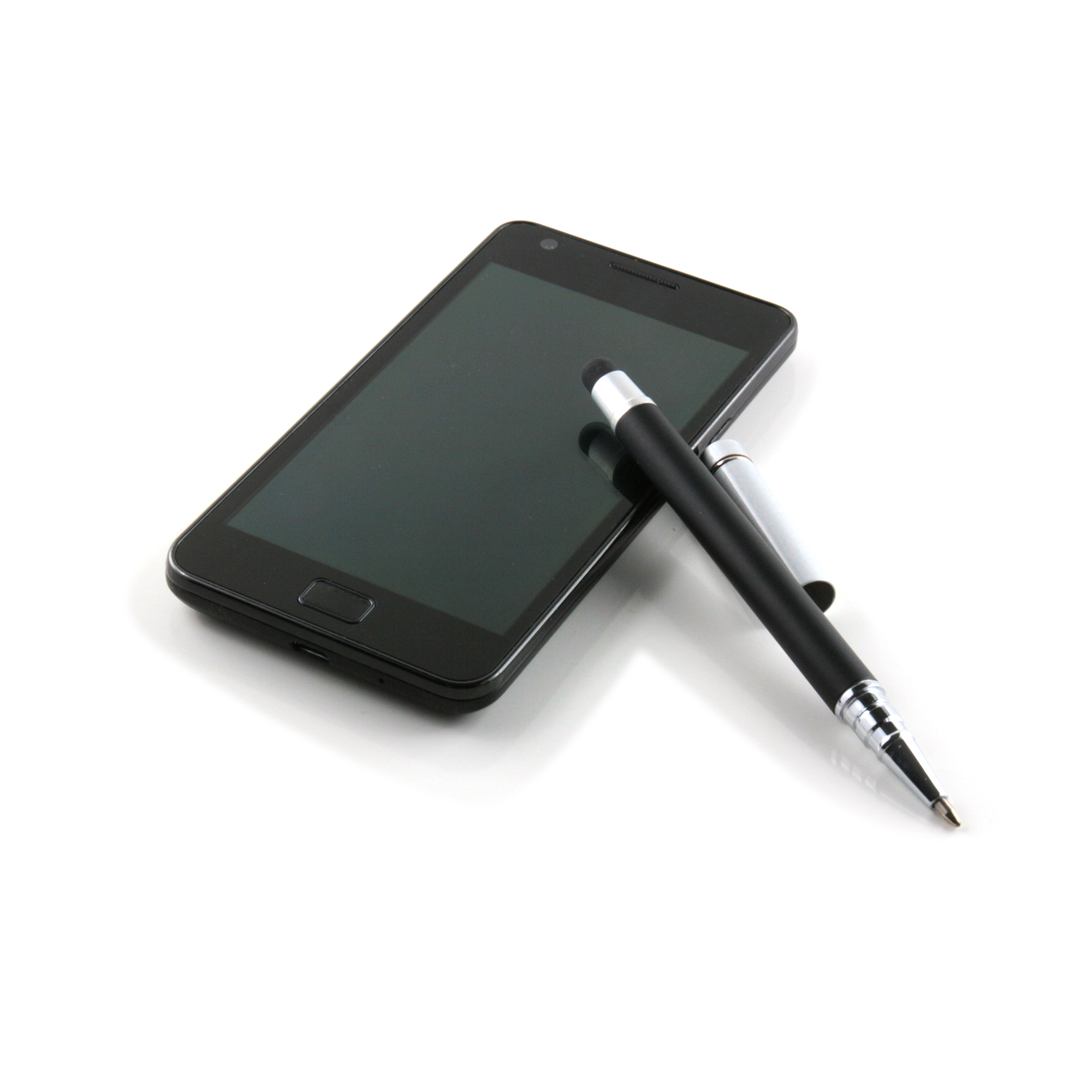 Schwarz ergonomisch SLABO Pen Stylus Touch | Silber