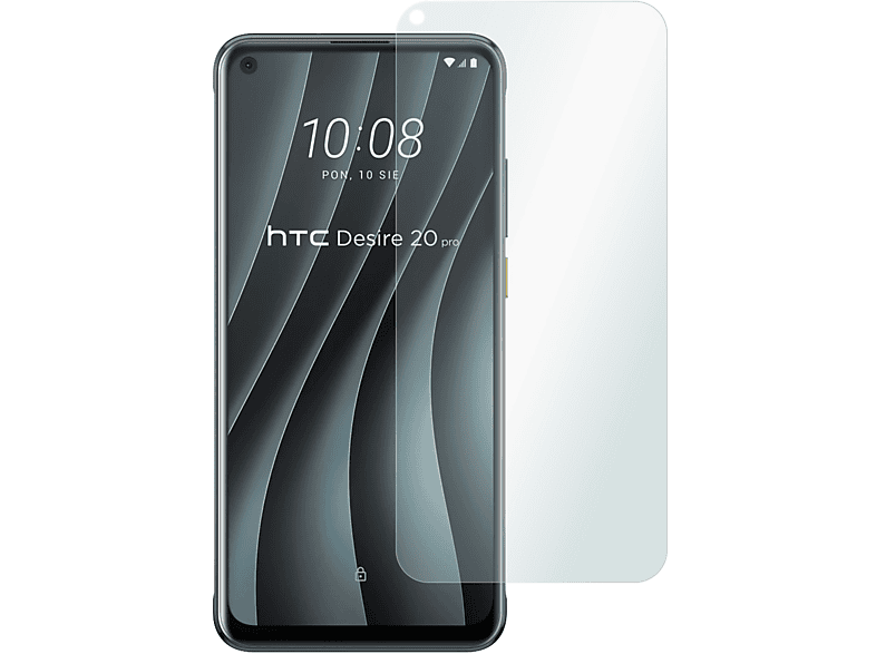 SLABO 4x Displayschutzfolie Crystal Clear Displayschutz(für HTC Desire 20 pro)