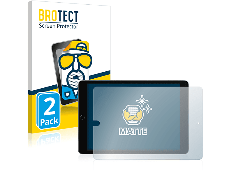 BROTECT 2x matte Schutzfolie(für Apple iPad 10.2\