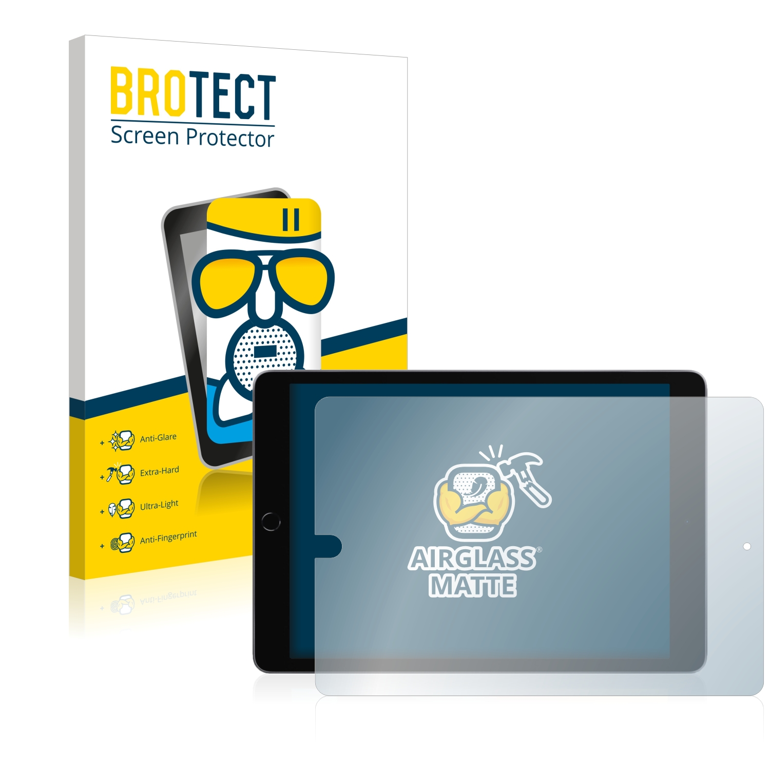 BROTECT Schutzfolie(für Airglass iPad 2021 (9. Apple 10.2\