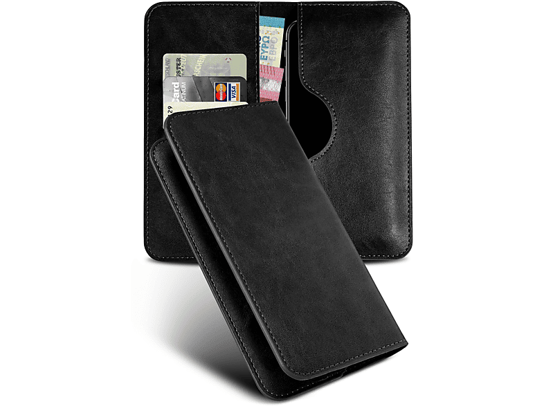 7, Schwarz MOEX Cover, Flip Note Purse Case, ULEFONE,