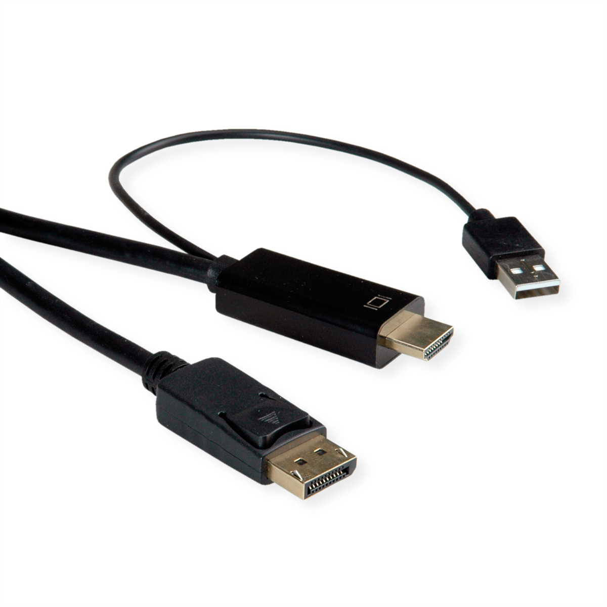 ST/ST HDMI-Kabel DisplayPort, UltraHDTV ROLINE UHDTV-DP-Kabel -