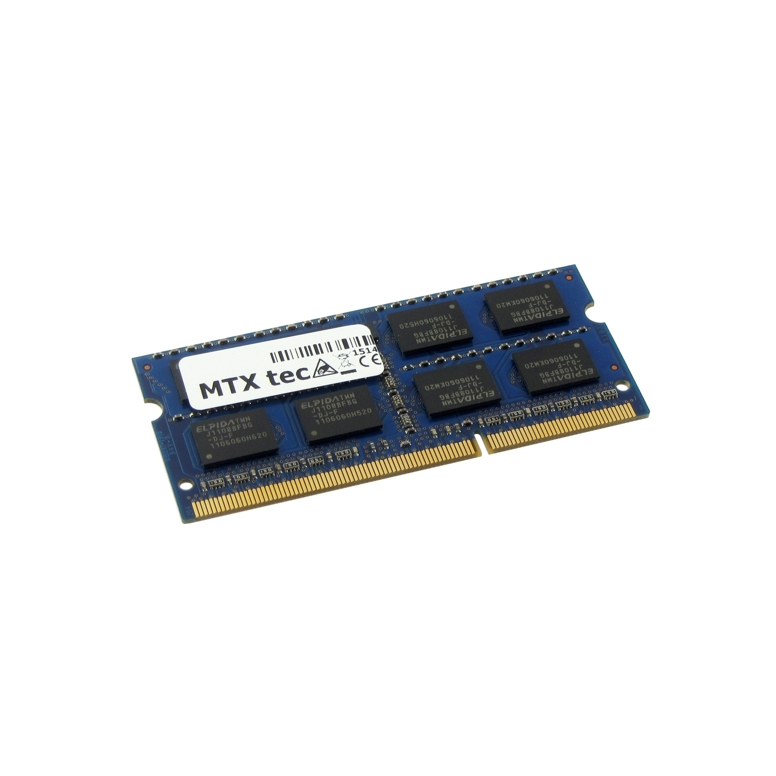 MTXTEC Arbeitsspeicher 4 GB RAM DDR3 GB TOSHIBA 4 Qosmio Notebook-Speicher X500-13R für