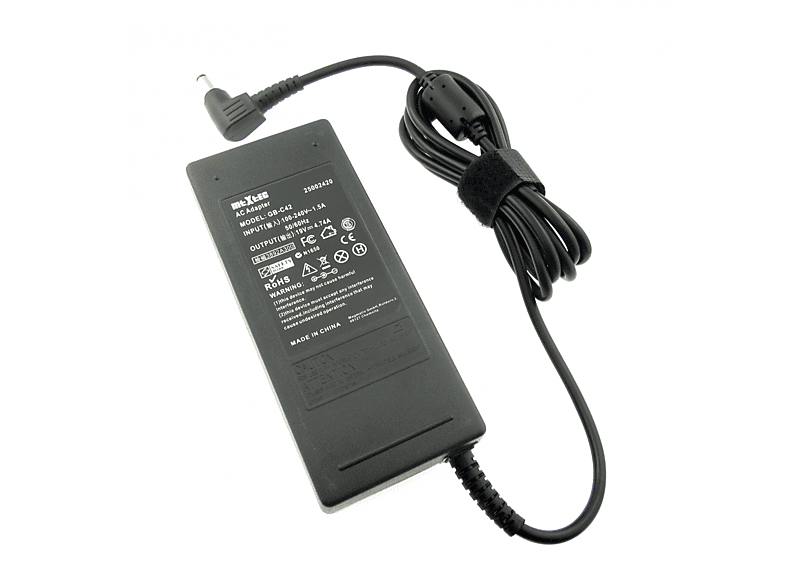 MTXTEC Netzteil, 19V, 4.74A für PACKARD BELL EasyNote E3242, Stecker 5.5 x 2.5 mm rund Notebook-Netzteil 90 Watt