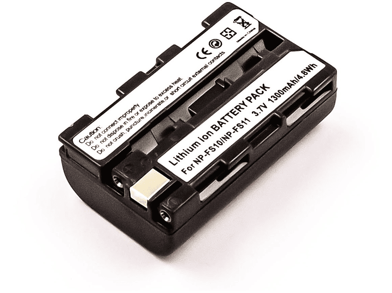 AGI Akku kompatibel mit Sony NP-F10 Li-Ion Camcorderakku, Li-Ion, 3.6 Volt, 1300 mAh