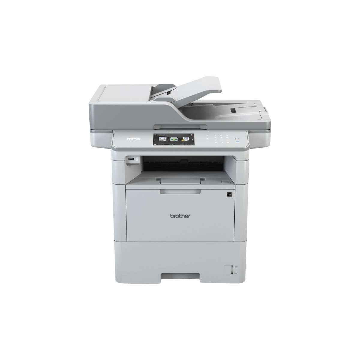 Impresora Láser Monocromo - MFC-L6900DW BROTHER , Láser, 1200 dpi, 50 ppmppm, Blanco