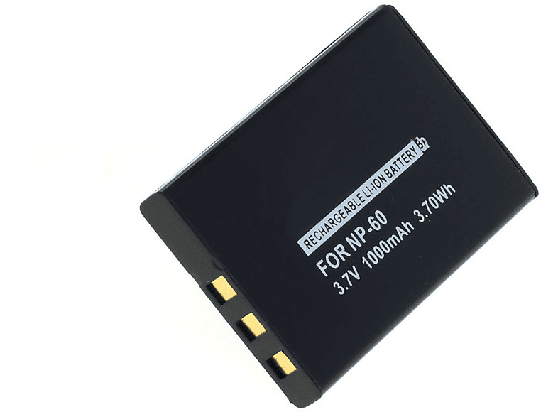 AGI Akku 1000 3.7 SD482 Volt, mAh Li-Ion Yakumo CamMaster mit kompatibel Digitalkameraakku