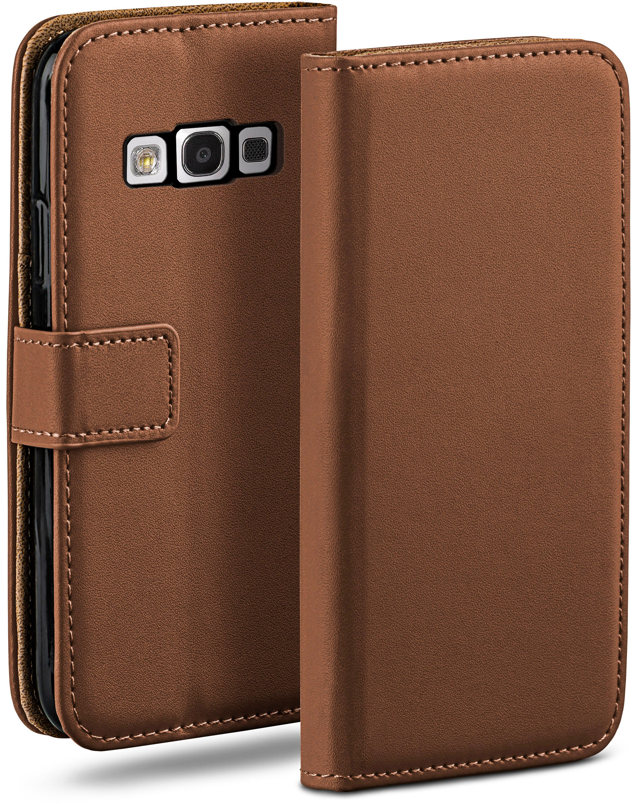 Umber-Brown MOEX Bookcover, Case, Book / Samsung, Neo, Galaxy S3 S3