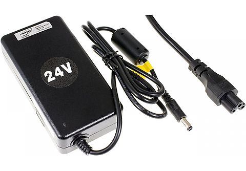 Cargador  - Cargador compatible con Baterías EBS Pedelec, E-Bike, Bicicleta Eléctricas con 24V POWERY, Negro