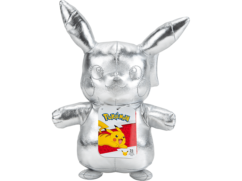 Pokémon - Pikachu Silber Plüsch cm 20
