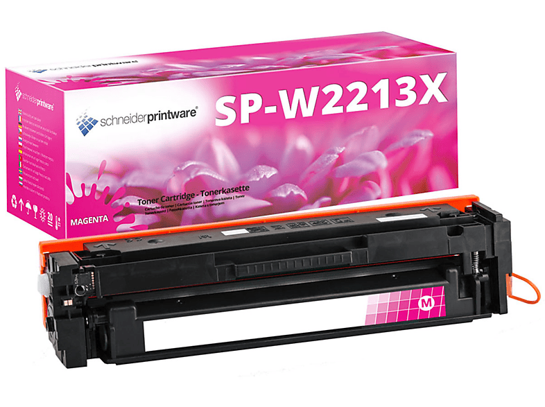 SCHNEIDERPRINTWARE XXL Toner ersetzt HP W2213X Toner Magenta (207X)