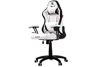 ELITE  PULSE Gaming Stuhl, weiß schwarz