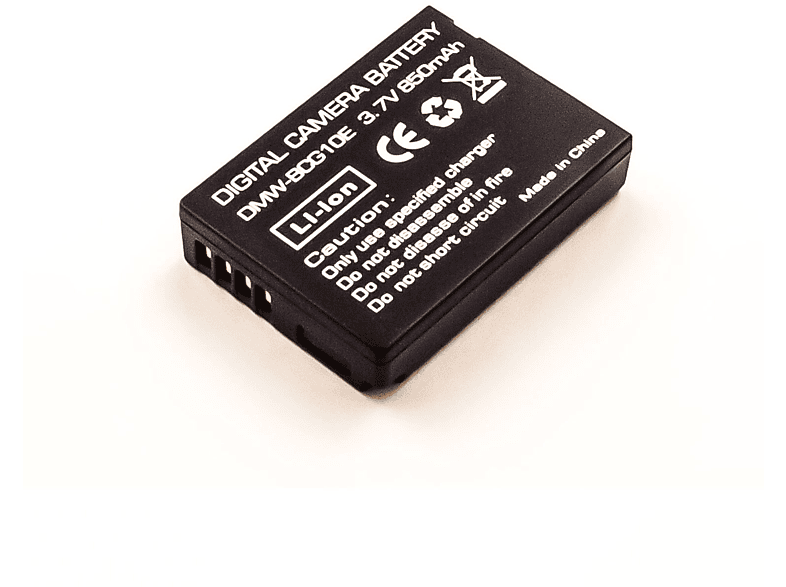 AGI Akku kompatibel mit Panasonic LUMIX DMC-3D1 Li-Ion Digitalkameraakku, 3.7 Volt, 890 mAh