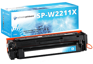 SCHNEIDERPRINTWARE XXL Toner ersetzt HP W2211X Toner Cyan (207X)