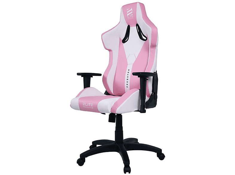 ELITE  PREDATOR Gaming Stuhl, Pink/Weiß