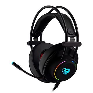 Auriculares gaming  - DeepLighting DEEPGAMING Compatible con PC, PS4, PS5, Xbox One, Xbox Series X, Negro