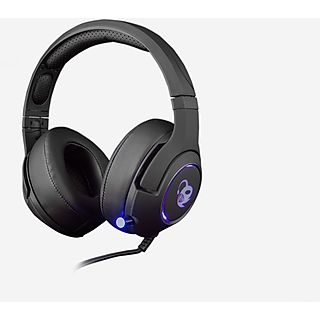 Auriculares gaming - DEEPGAMING DeepChroma, Circumaurales, Negro