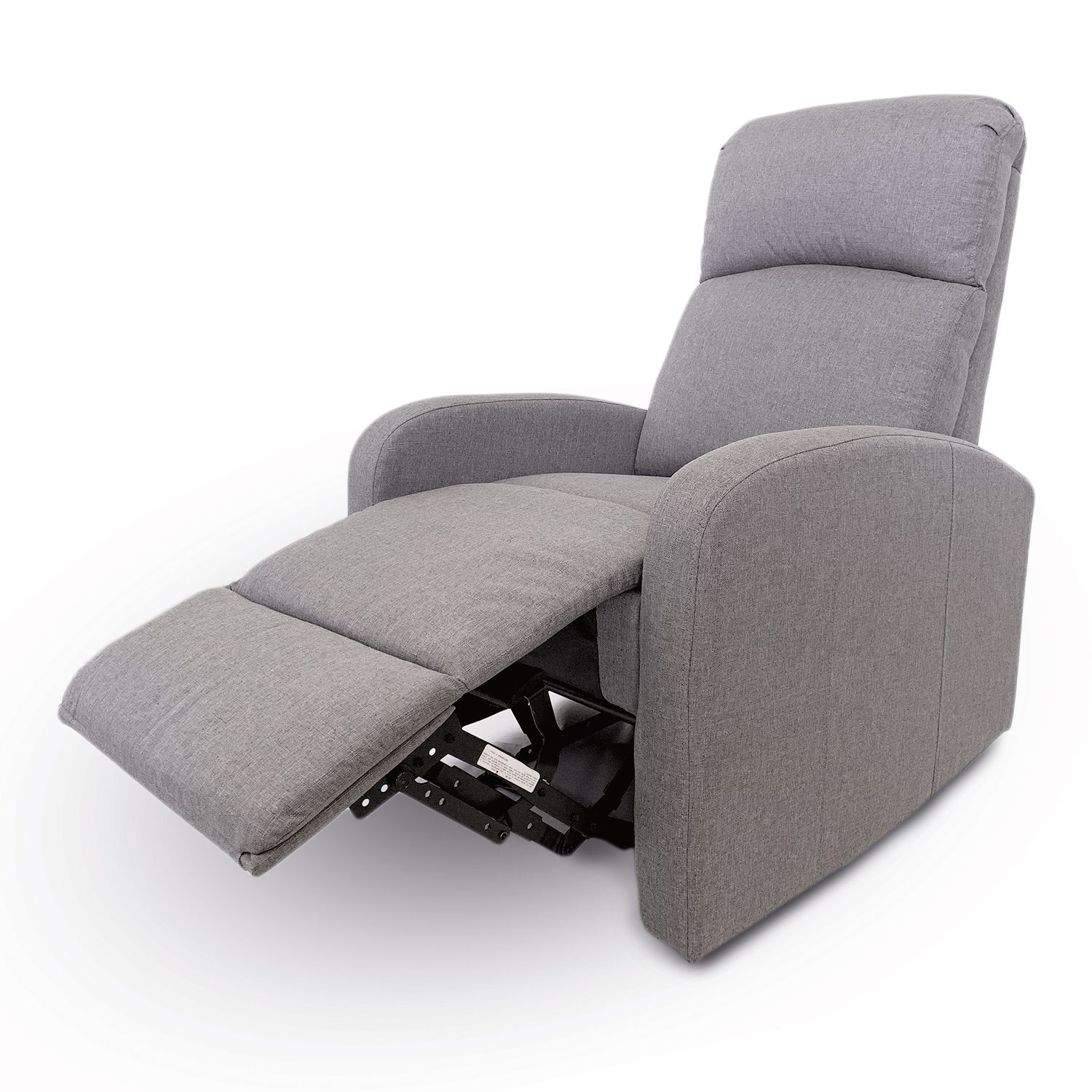 Astan Hogar Relax con reclinación manual gris talla premium plus