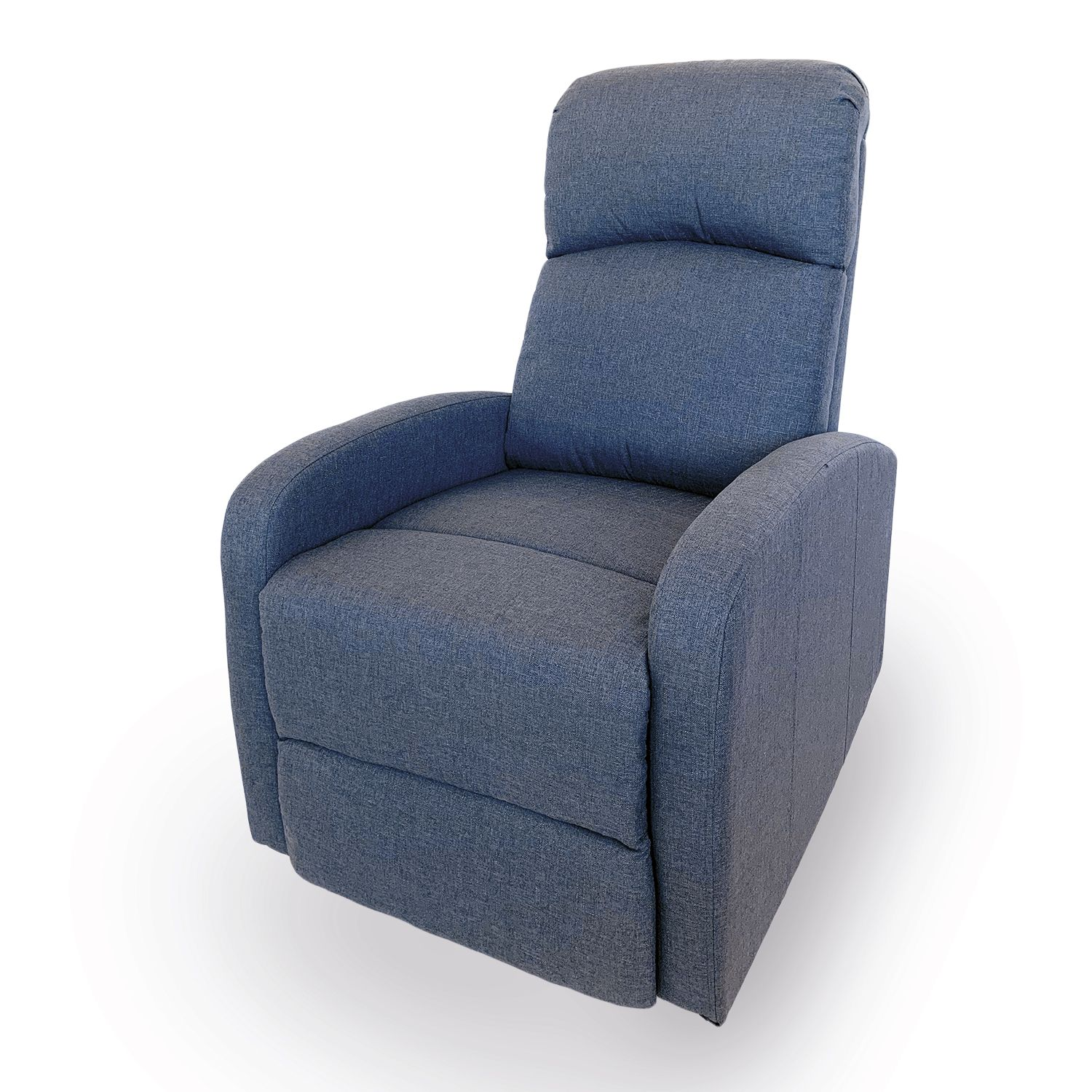 Astan Hogar Ahar30610dn premium relax con reclinación manual tapizado en tela azul