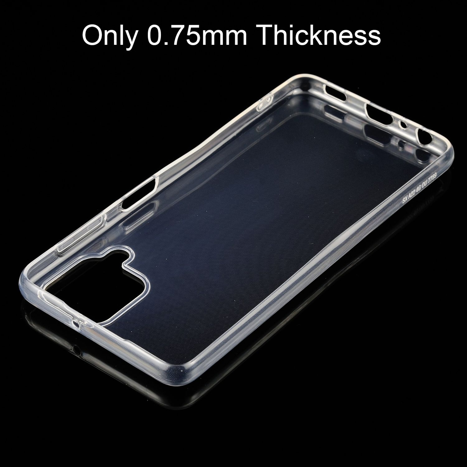 4G, Transparent A22 Galaxy DESIGN Backcover, KÖNIG Samsung, Handyhülle,